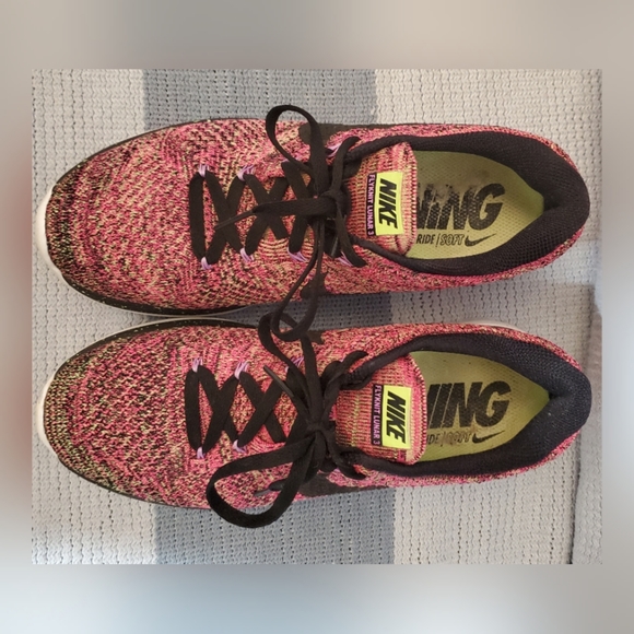 NIKE FLYKNIT LUNAR 3 Running Shoes 7.5 - Picture 5 of 9